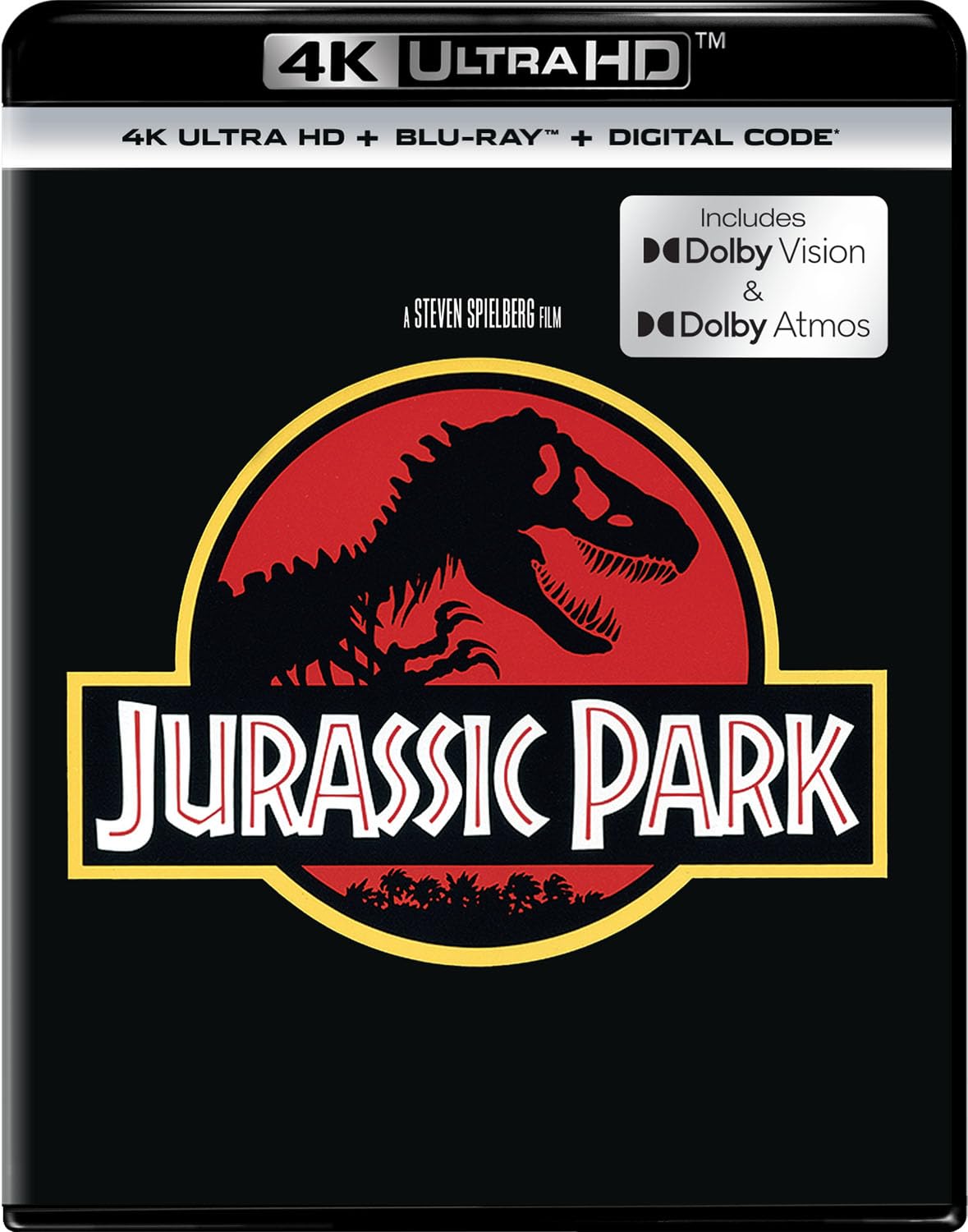 Jurassic Park – 4K Ultra HD + Blu-ray + Digital (Dolby Vision + Dolby Atmos Version)
