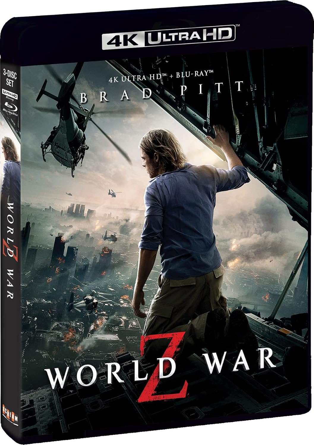 World War Z – 4K Ultra HD + Blu-ray [4K UHD]