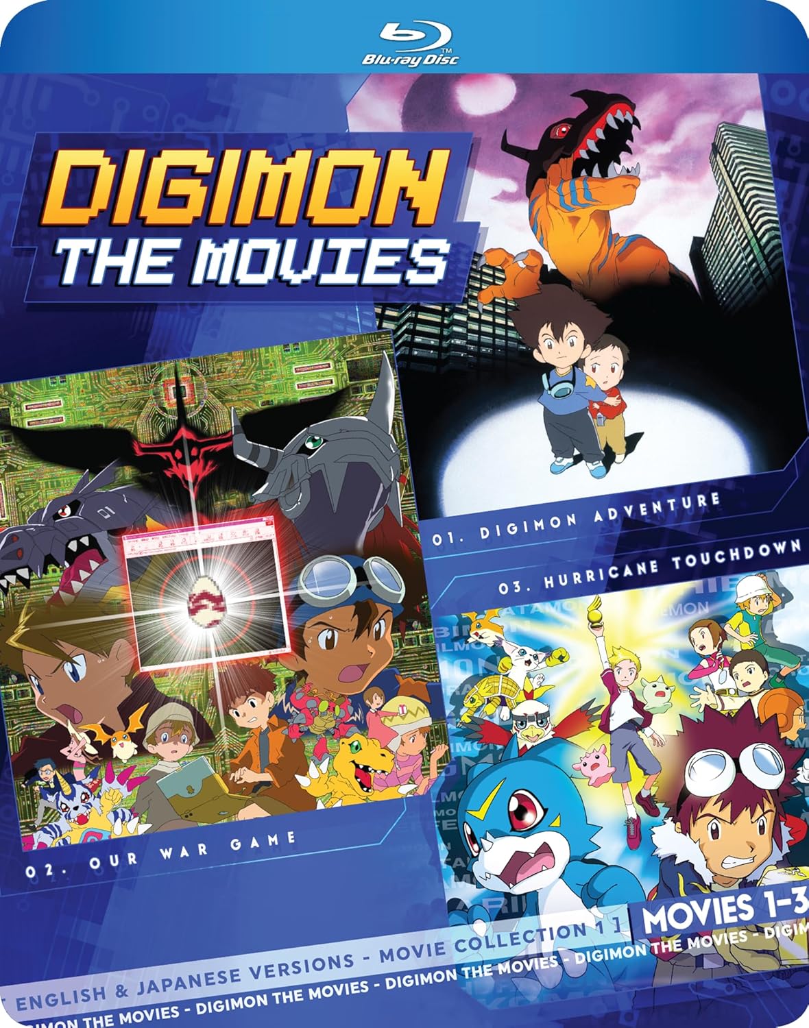Digimon The Movies 1-3 Collection Digimon The Movies 1-3 Collection
