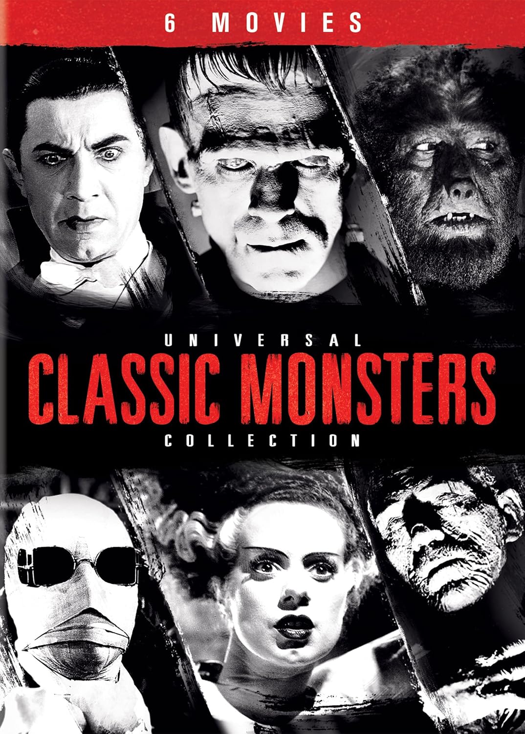 Universal Classic Monsters 6-Movie Collection (Dracula / Frankenstein / The Bride of Frankenstein / …