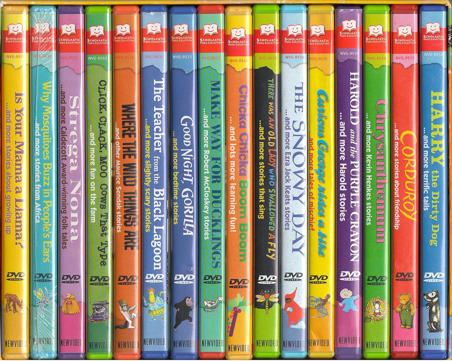 Treasury of 100 Storybook Classics (Scholastic Video Collection)